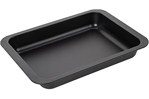 Zenker Rustidera o Bandeja para Asados y Repostería en Acero con Revestimiento Antiadherente Ilag, 36,5x27x5cm, 1ud, Negro, 15x11x3 Inches (7503)