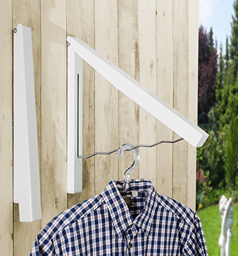 Klappgarderobe, weiß