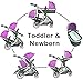 Duellette BS Combi Double pushchair Newborn & toddler, tandem travel system consists of; 1 x Pramette convertible carrycot to seat unit 1 x toddler/child seat unit,2 rain covers Silver Chassis Magenta Pink