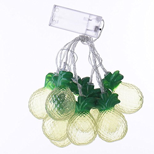 Beisaqi 1.5M 10 LED AA Pile Luci della Stringa del LED Ananas Fata Luce