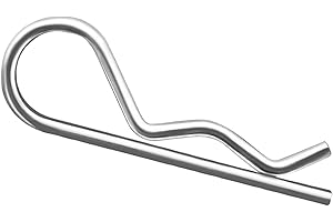 VOKENFORU 100 Pcs Stainless Steel Cotter Pins, R Clips Split Pins for Automotive, Machinery, Construction,2*40 mm