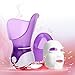 Produktbild liu Gesichtsdampfer Gesichts Gesicht Sauna Inhalator Spa FüR Sauna Poren Mit Timer Offene Poren Und Extrakt Mitesser Hautpflege