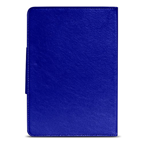 NAUC Universal Tablet Tasche mit Ständerfunktion Hülle für 9.7 – 10.1 Zoll Tablet Schutztasche in Blau Schutzhülle Stand Tasche Etui Cover Case hochwertige Verarbeitung 360° drehbar - 6