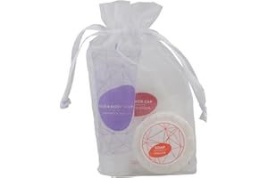 Present-More Amenities baño Stone - Prestige Kit Línea de cortesía huéspedes de Hoteles y B&B | Amenities baño sin alérgenos con fragancia Relaxing