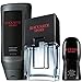 Avon Black Suede Sport Set - includes Eau de Toilette Spray 75ml, Roll-On Anti-Perspirant Deodorant 50ml & Hair & Body Wash 250ml