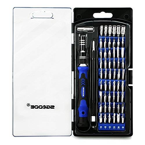 Schraubendreher Set, SGODDE 58 in 1 mit 54 Bits Magnetische Präzisions Reparatur Schraubendrehersatz Werkzeug set für Handy, Tablet, PC, Macbook, Uhr etc