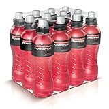 Intensiver Genuss: Das hellrote Fitness Getränk sorgt mit dem Geschmack von fruchtigen Kirschen für erfrischenden Genuss und neue Kraft