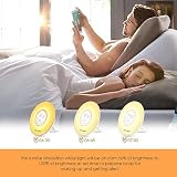 Wake-up Light LED Lichtwecker, Mxtechnic Sonnenaufgang Wecker Nachtlicht Nachttischlampe mit Naturgeräuschen und FM Radio, 10 Wählbare Helligkeit & 6 Farblicht,ein Geschenk für Freunde ,Kinder oder Erwachsene - 4