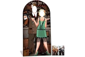 BUNDLEZ-4-FANZ FAN PACKS Fan Pack - Roaring 1920s Speakeasy Lifesize Cardboard Cutout/Standee - Gangsters and Molls - Includes 8x10 (20x25cm) Star Photo