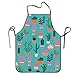 Produktbild Diooe Green Cactus Pot Kitchen Apron for Women Men, Perfect for Cooking Baking BBQ