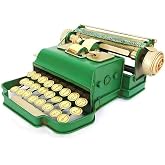 Authentic Bazaar Green Decorative Metal Typewriter C0727