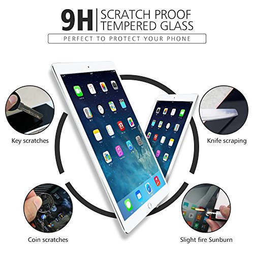 iPad Pro 10.5 Schutzfolie, iDudu [9H-Harte] [Anti-Kratz] [Blasenfrei] Panzerglas Folie Displayschutzfolie Screen Protector für Apple iPad Pro 10.5 Zoll 2017 - 6