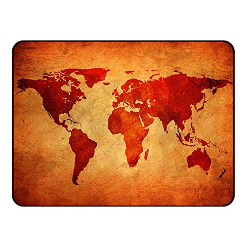 PEDEA Design Mauspad aus Neopren, Brown Global Map - 2