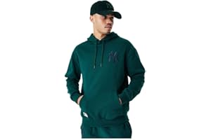 New Era Bluza z kapturem Mężczyźni League Essntls Os Hoody Neyyan Dkgnvy New York Yankees