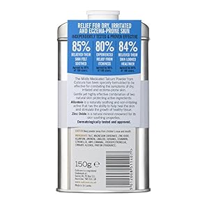 Cuticura, Mildly Medicated Talcum Powder Body Powder Packaging May Vary, White, 150 Gram - Image 2