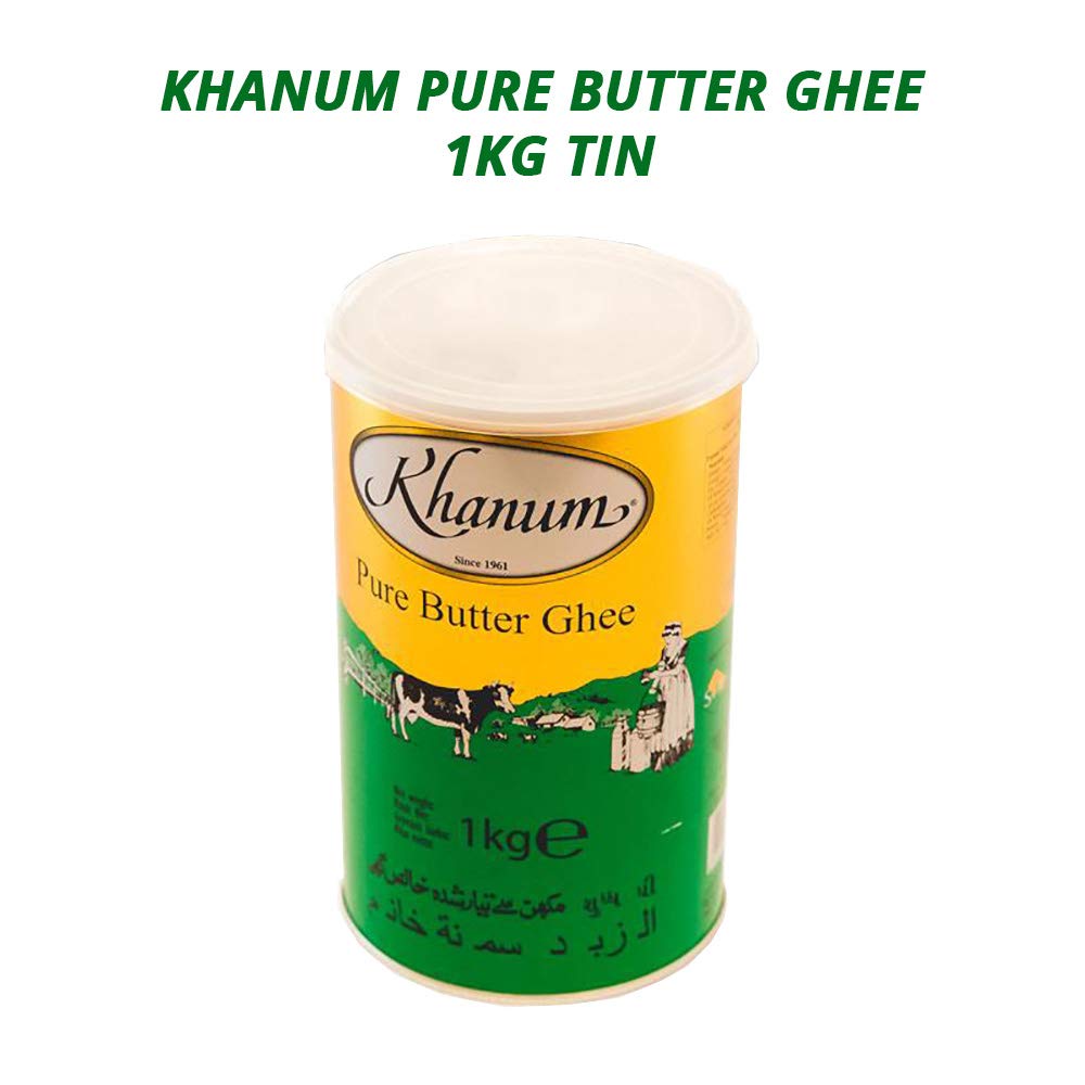 Khanum Butter Ghee Clarified Butter Secret Ingredient for Indian