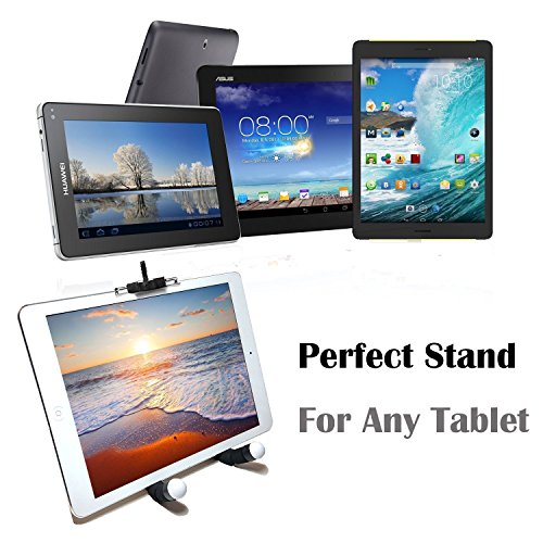 SYFIELD Treppiede Flessibile portatile Octopus Style con Supporto per iPhone 8 / 7 / 6s / 6s Plus, Samsung Note 8 / S8, Treppiedi Fotocamera per GoPro, DSLR - Nero