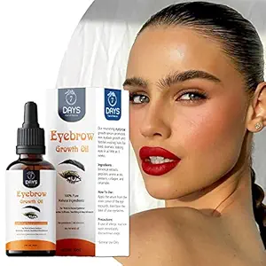 7 Days eyebrow growthing oil eyebrow gel oil swiss beauty brown 30 ml