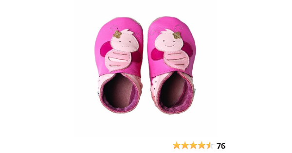 Bobux 460614, Pantofole per Gattonare Bimba 0-24, Rosa, Medium EU : Amazon.it:  Scarpe e borse
