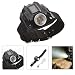 Produktbild MUMENG 1X Uhrenarmband LED Taschenlampe Wasserdichte Outdoor Taschenlampe Wiederaufladbare 3W 200LM für Outdoor Camping Wandern Angeln