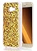Produktbild Samsung Galaxy A5(2017)/A5(2017) Duos Hülle Glitzer [Gold] ISENPENK Durchsichtig Samsung Galaxy A5(2017)/A5(2017) Duos Hülle Silikon Transparent,Ultra Slim TPU Liquid Glitter Glänzend Bling Fließen Flüssig Flüssigkeit,Schutzhülle Muster Handy Hülle Tasche