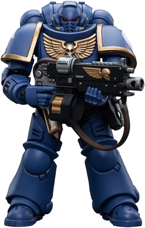 HiPlay JoyToy × Warhammer 40K Officially Licensed 1/18 Scale Science-Fiction Action Figures Full Set Series-Ultramarines Intercessors