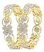YouBella American Diamond Floral Shape Gold Plated Bangles For Women RS.399.00