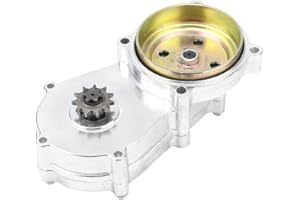 Hlyjoon Cambio Frizione + Pignone Riduttore Trasmissione Catena Pignone Cambio Frizione Campana Tamburo Custodia per Moto 47cc 49cc Mini Moto Dirt Bike