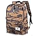 Produktbild Kunliyin YY3 Rucksack, Reise wasserdicht Schulrucksack mit USB-Ladeanschluss für Frauen Männer, Canvas College Student Tasche Bookbag passt 15,6 Zoll Laptop und Notebook (Color : Yellow Camo)