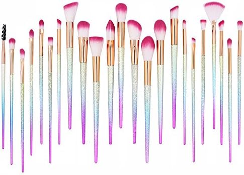 BYBO® Makeup Brushes Set of 24 Pcs Professional Kabuki Style Application Face Eyeshadow Contour Powder Foundation Blending Highlighting Blush Make-up Brush