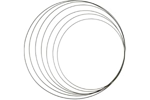 PAINT IT EASY NEU Metall-Ring, Schwarz beschichtet, 1 Stück, 50 cm