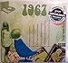 Produktbild 1967 Geburtstags-Geschenke - Kompilation Musik CD - Leere Jahr Grußkarte Geschenk - 20 Original HitParaden Songs - Karte misst 15 x 14 cm - Für einen Mann oder eine Frau