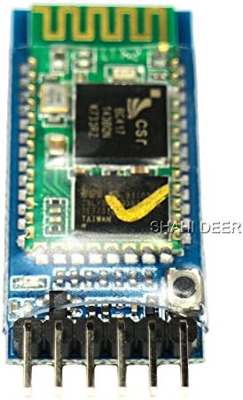 SHAHIDEER HC-05 Bluetooth Serial Pass through Module Wireless Serial Communication Board HC05 for Arduino