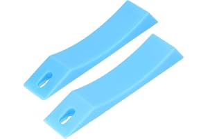 Buachois Barbell We-dge Load Unload Silicone Plates Anti‑Slip for Home Gym Deadlifts Weightlifting Adjustable Non-Slip Squat Ramp Deadlift