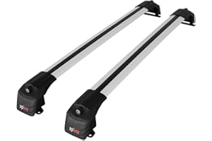 apline Compatibile con Honda CR-V 2 2002-2006 ACE-2 Barre Tetto Portapacchi Auto Barre Portatutto Grigo Alluminio 2 Barre