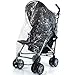 Rain Cover For Silver Cross PoP Fizz Stroller Pushchair Buggy Raincover (Luna)