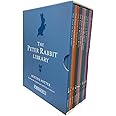 Peter Rabbit Library 10 Books Collection Box Set By Beatrix Potter(Flopsy Bunnies, Jemima Puddle-Duck,Tom Kitte,Mr Jeremy Fisher,Tiggy-Winkle,Two Bad Mice,Benjamin Bunny,Tailor of Gloucester & More)