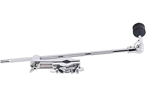 CHANGOR Drum Percussion Zubehör, Stabiler Becken Extension Clip Ständer Langlebig Exzellente Verarbeitung Drum Extension Clamps Halter Ständer für Drum Cymbal Zubehör