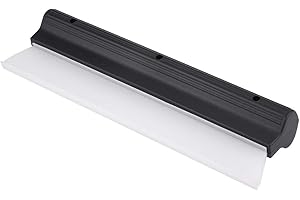 BNINETEENTEAM Escobilla de Goma para Coche, Escurridor de Hoja de Agua con Barra en T de Silicona, Escurridor de Secado de Coche, Raspador de Limpiaparabrisas para L Limpieza