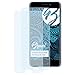 Price comparison product image Bruni Screen Protector for Meizu M6 Note Protector Film - 2 x crystal clear Screen Protection Film