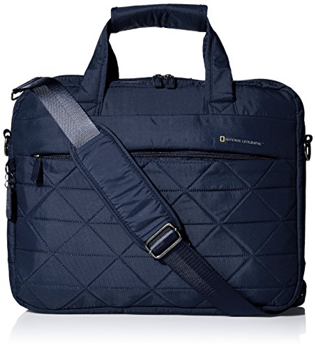 Preisvergleich Produktbild NATIONAL GEOGRAFIC , Herren Schultertasche blau Marineblau