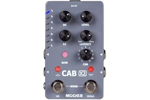 Mooer Effects CAB X2 Symulator ekranu