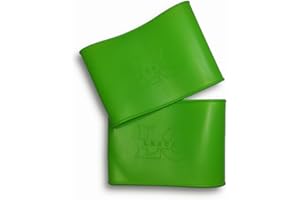 lescalc Banda Sujeta Espinilleras de Silicona Fútbol,Tallas S y M,Soporte Antideslizante y Lavable para Adultos y Niños,Espinilleras de Silicona Suave Unisex