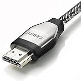 Zeskit - HDMI Cable - 6.5 Feet / 2m, Nylon Braided - High Speed 18Gbps HDMI 2.0 Latest Standard Supports Ethernet, 4K / Ultra HD 2160p, HD 1080p, 3D, HDR, ARC for UHDTV HDTV Apple TV Xbox PS4 Wii Blu-Ray (Electronics)