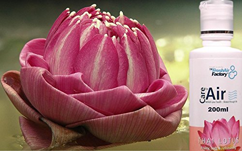 Für luft luftreiniger – CareforAir Thai Lotus Essenz 200 milliliter – Wonderful blumigen duft – Entspannende und reinigung – Süßigkeiten frisch und duftend – VERWENDEN SIE IN REVITALIZERS, IONISATOREN, LUFTBEFEUCHTER – 100% Produktgarantie - 8