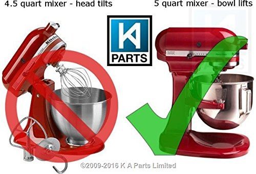 KitchenAid 5qt professional Standmixer Schneebesen Ersatzteil - 3