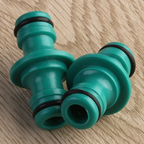 OUNONA 2 Stück 1/2 Zoll Gartenschlauch Kupplung Schnellkupplung - 5