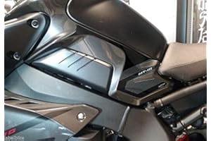 labelbike - 2 Autocollants Gel en Résine Gel 3D Protections Latérales de Réservoir Moto compatibles avec Yamaha MT-10