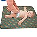 Produktbild swerrtty Disc Golf Pattern Portable Diaper Baby Changing Pad Multi-Purpose Travel Changing Mat