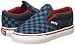 Vans Unisex Babies’ Classic Slip-on Walking Shoes, Blue (Checkerboard Blue/Navy), 6.5 UK